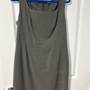 Halogen Classic Gray Midi Dress